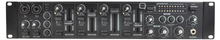 2 Zone Installation Mixer with 4 Dual Stereo Channels + 2 Mic Inputs